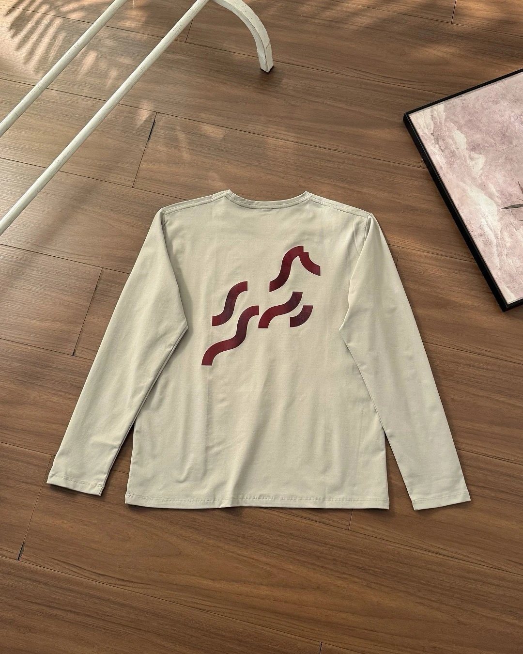 Spring Classic Long Sleeve T-Shirt Relaxed Outdoor photo 8