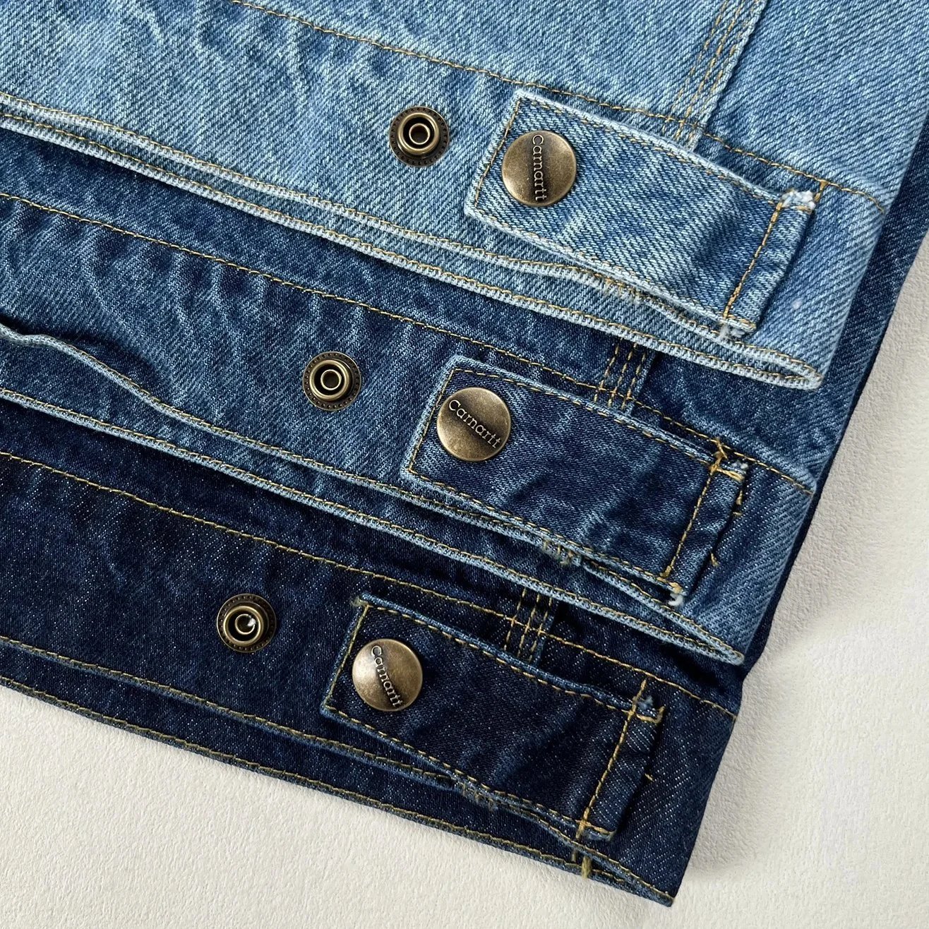 Carhartt WIP Detroit Jacket Light Wash Denim Jacket - 40