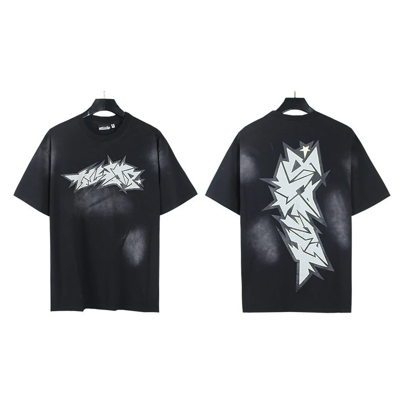Washed Print Loose T-Shirt photo 5