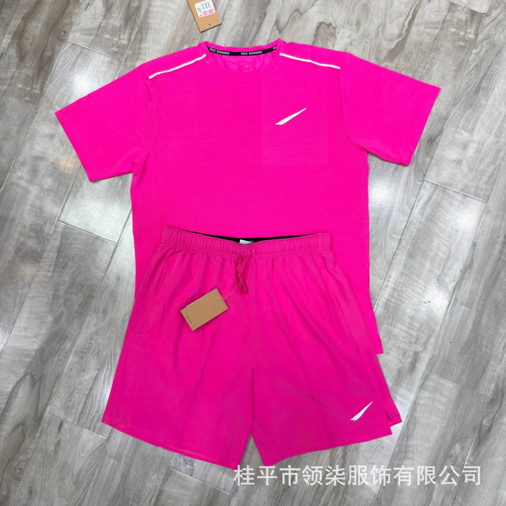 Sports Training Set Quick-Dry Breathable T-Shirt and Shorts photo 6