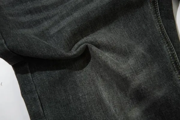 Stone Island Tank Shield Ghost Piece Black Distressed Slim Fit Jeans - 16