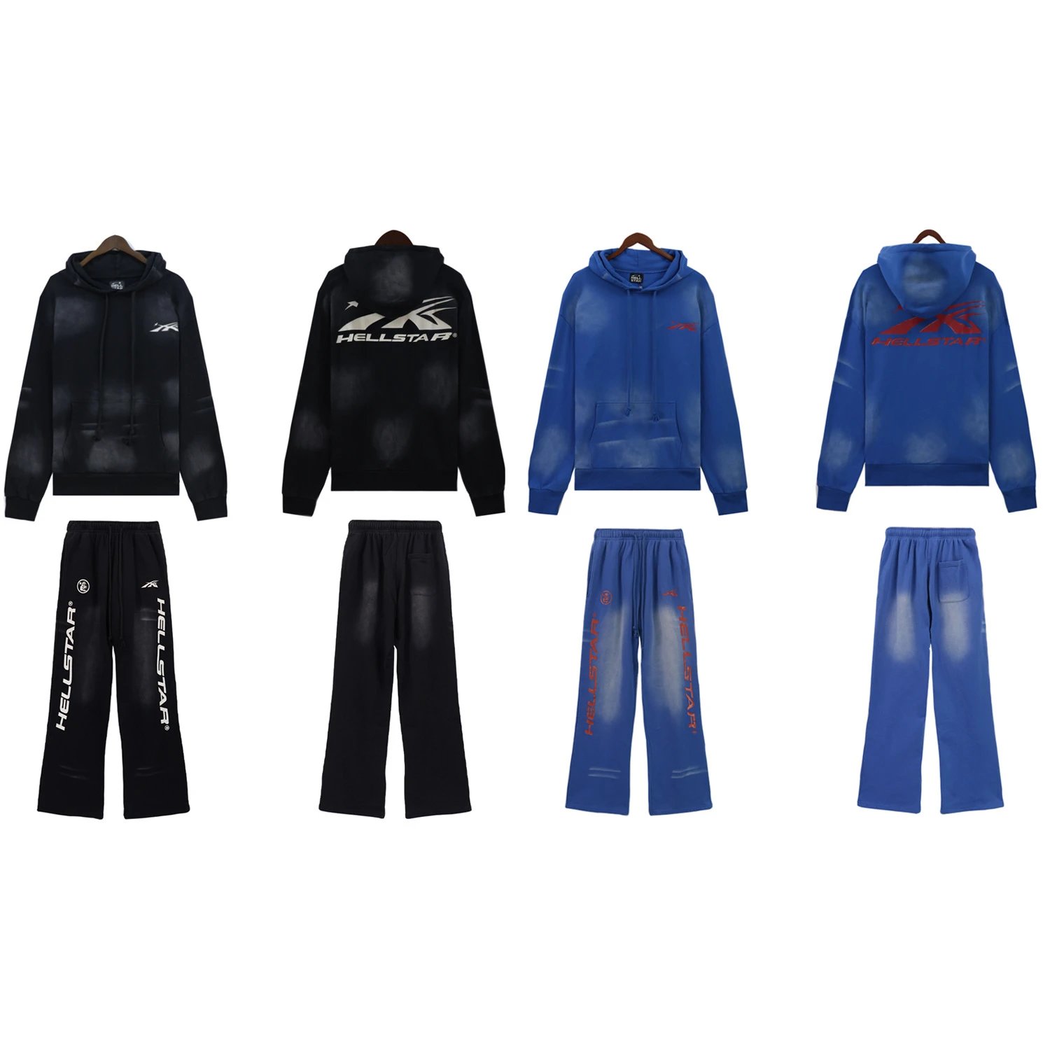 Washed Distressed High Street Hoodie photo 7