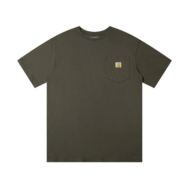 Classic Embroidery Letter T-Shirt Couple Oversized photo 6