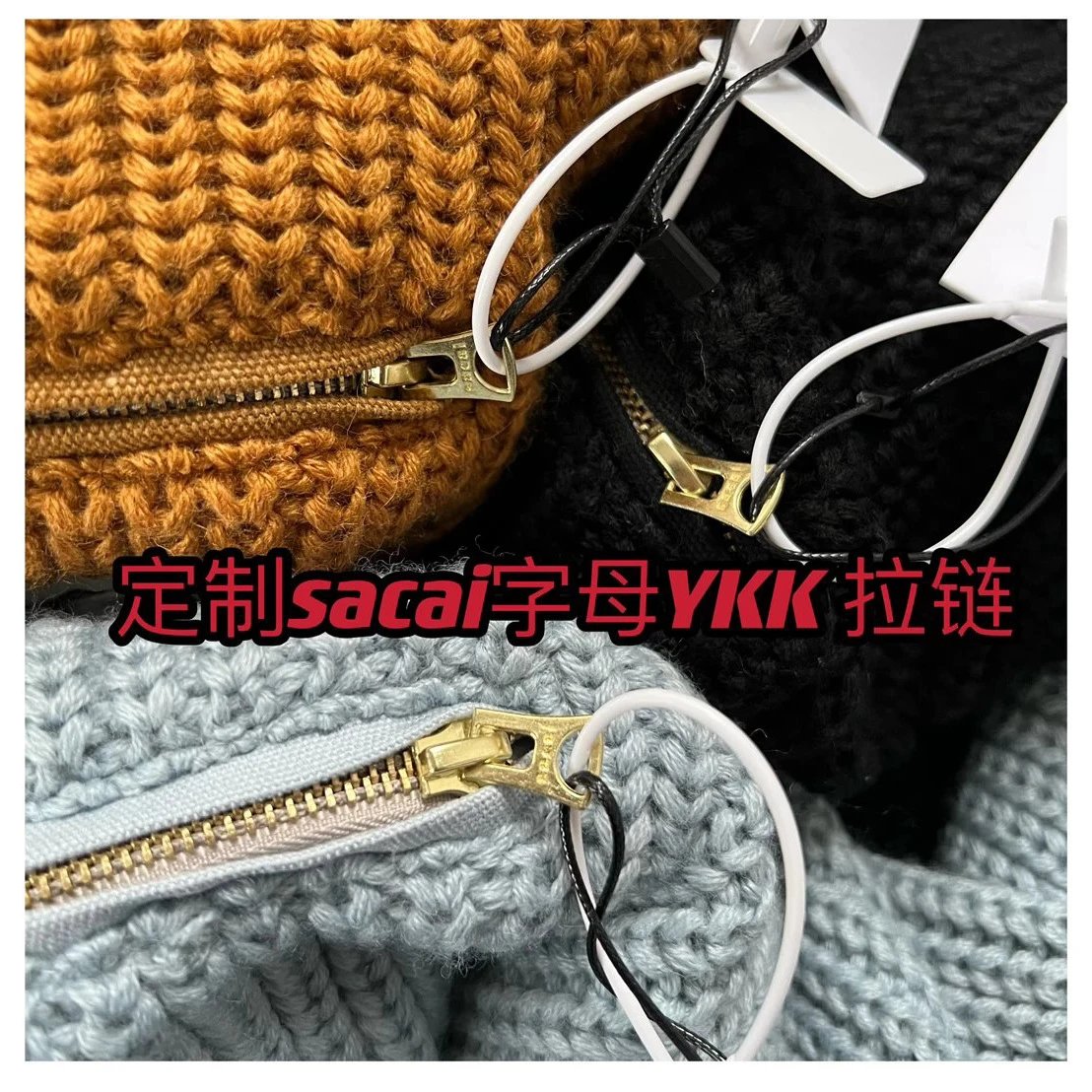 Collaborative Button Side Slit Knit Sweater photo 5