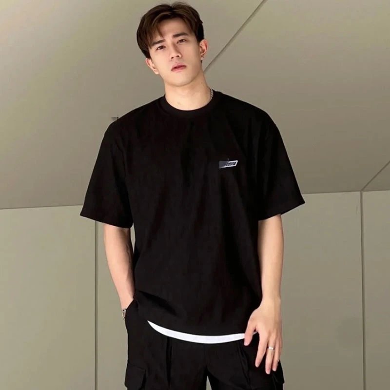 320G Casual Oversized Couple T-Shirt photo 2