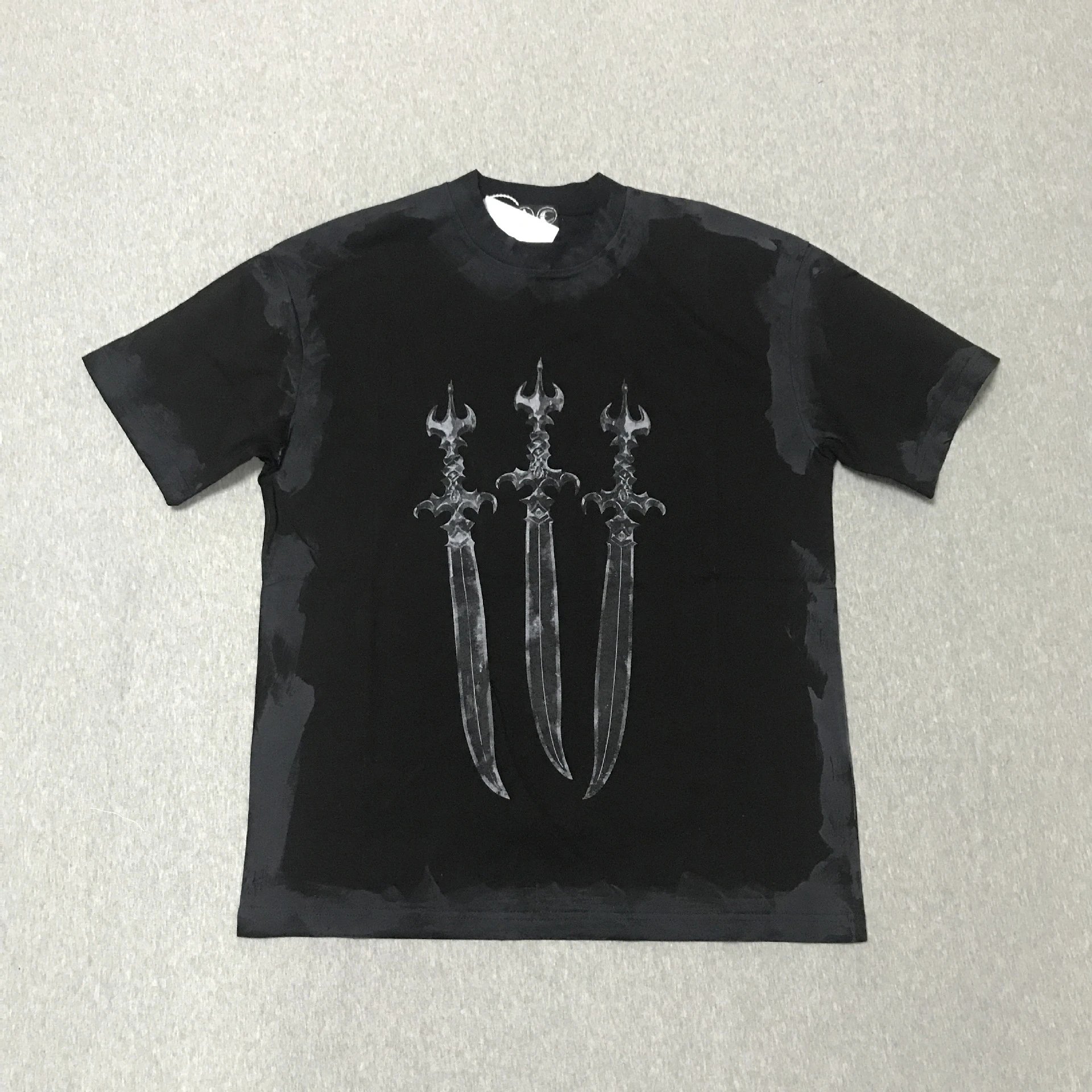 Vintage star moon print t-shirt photo 2
