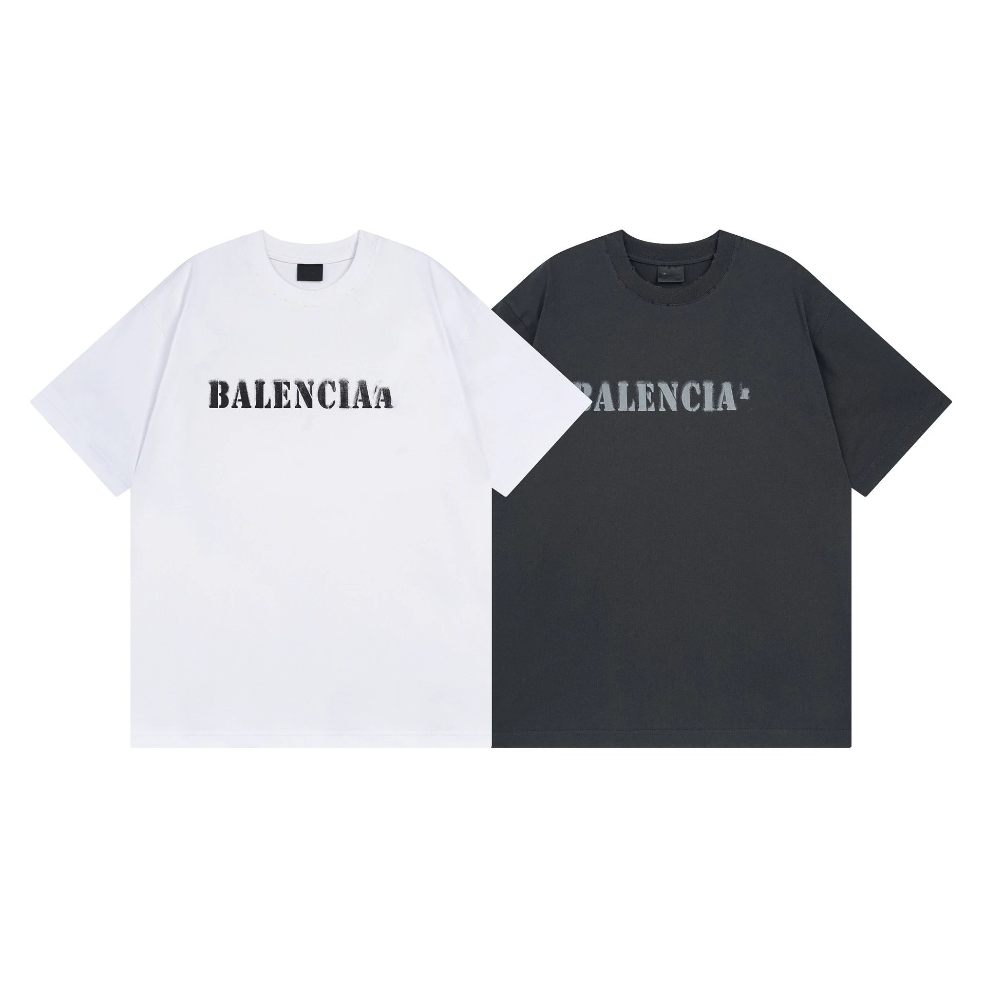 Balenciaga logo print oversized t-shirt