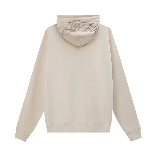 Stüssy Classic Script Hoodie Black - 5