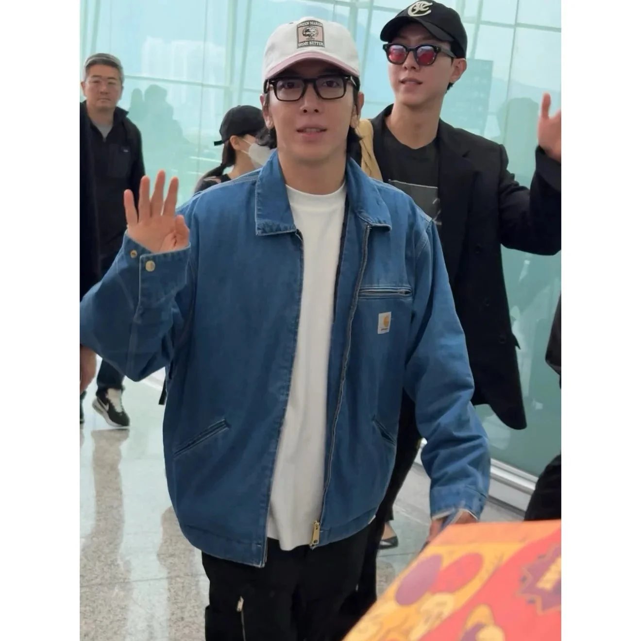 Carhartt WIP Detroit Jacket Light Wash Denim Jacket - 5