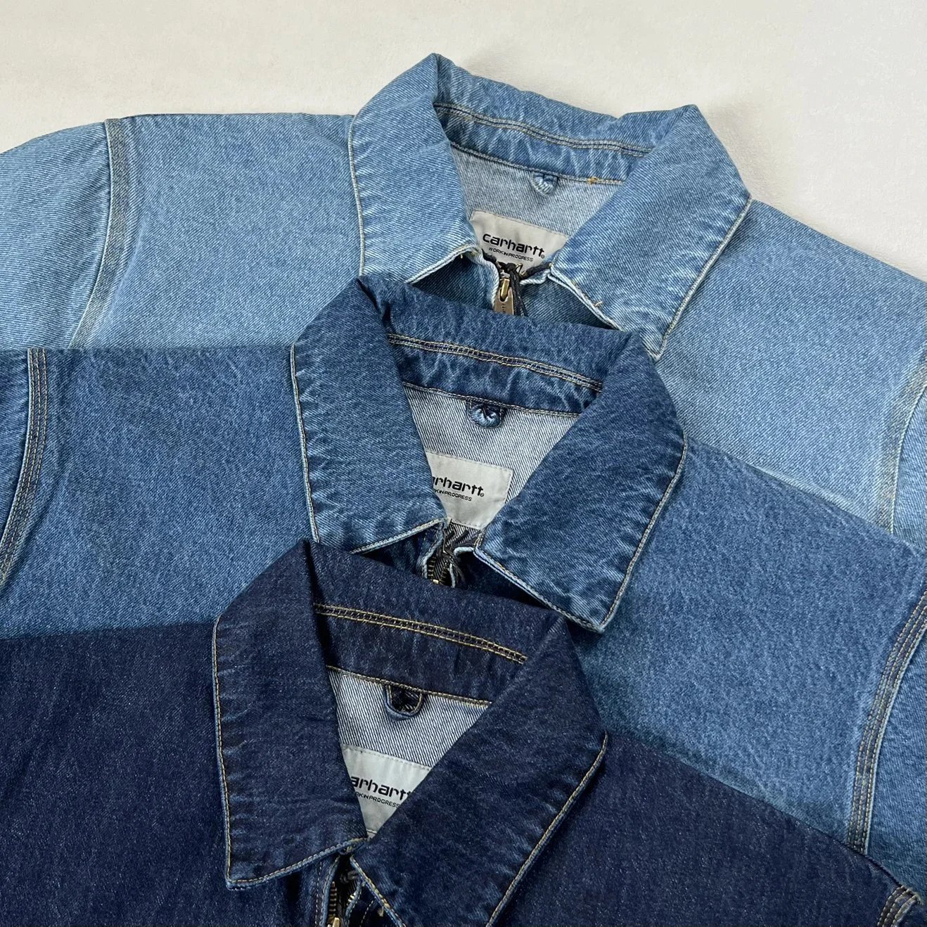 Carhartt WIP Detroit Jacket Light Wash Denim Jacket - 29