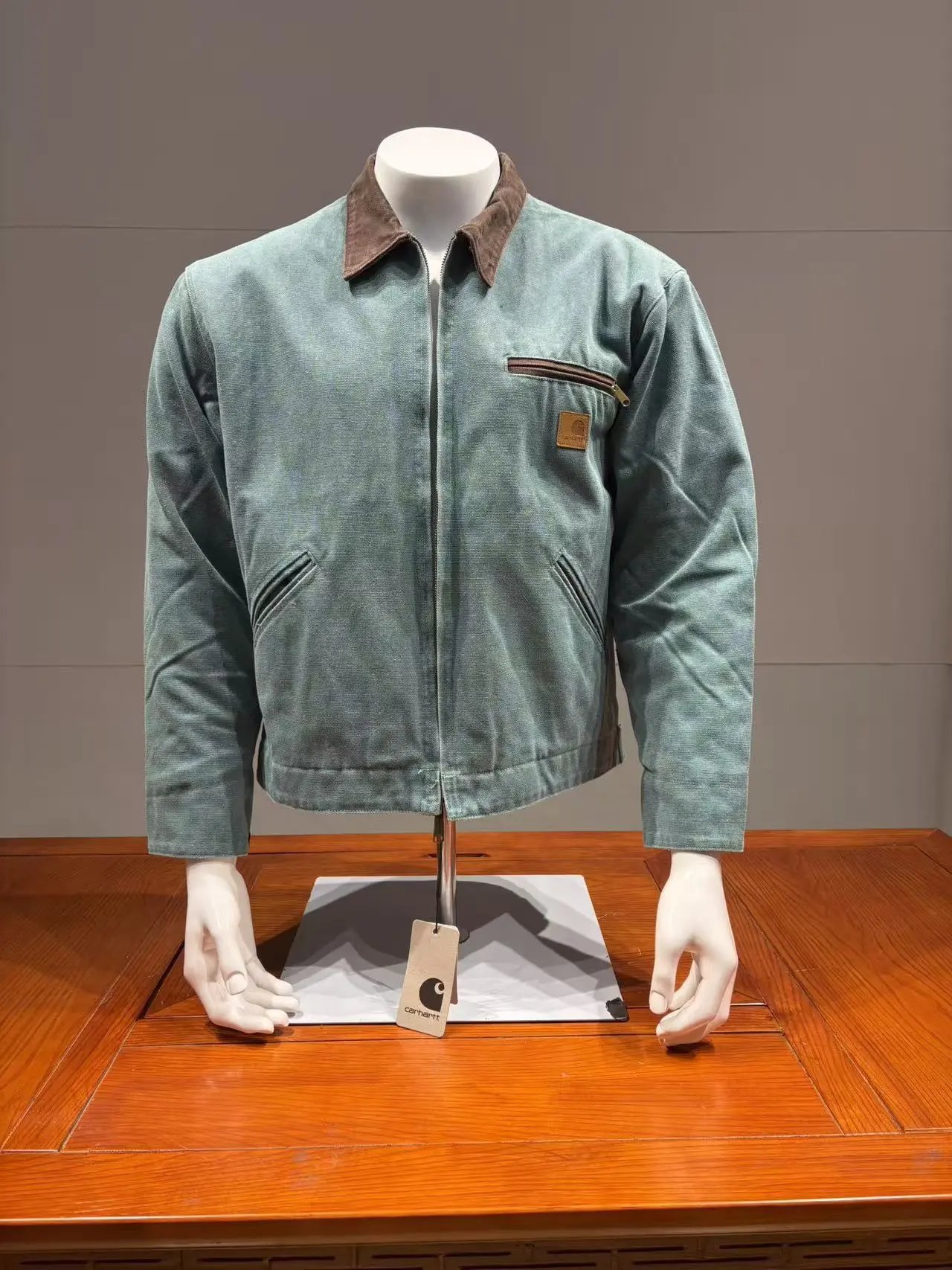 Washed Canvas Work Jacket photo 5