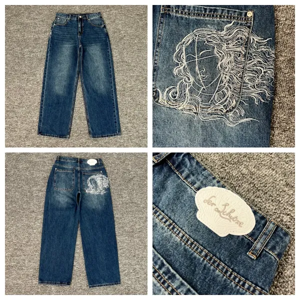 Schwarz Gallery Patchwork Distressed Jeans - 9