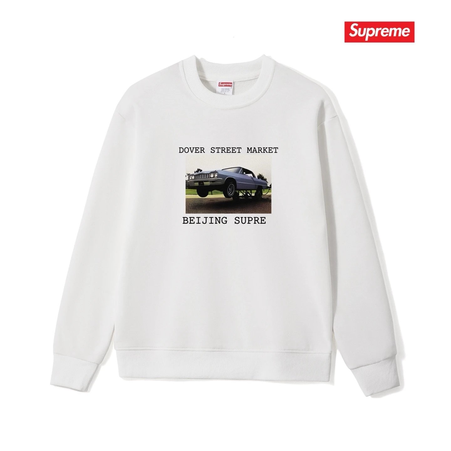 Printed Box Logo Fleece Hoodie photo 6