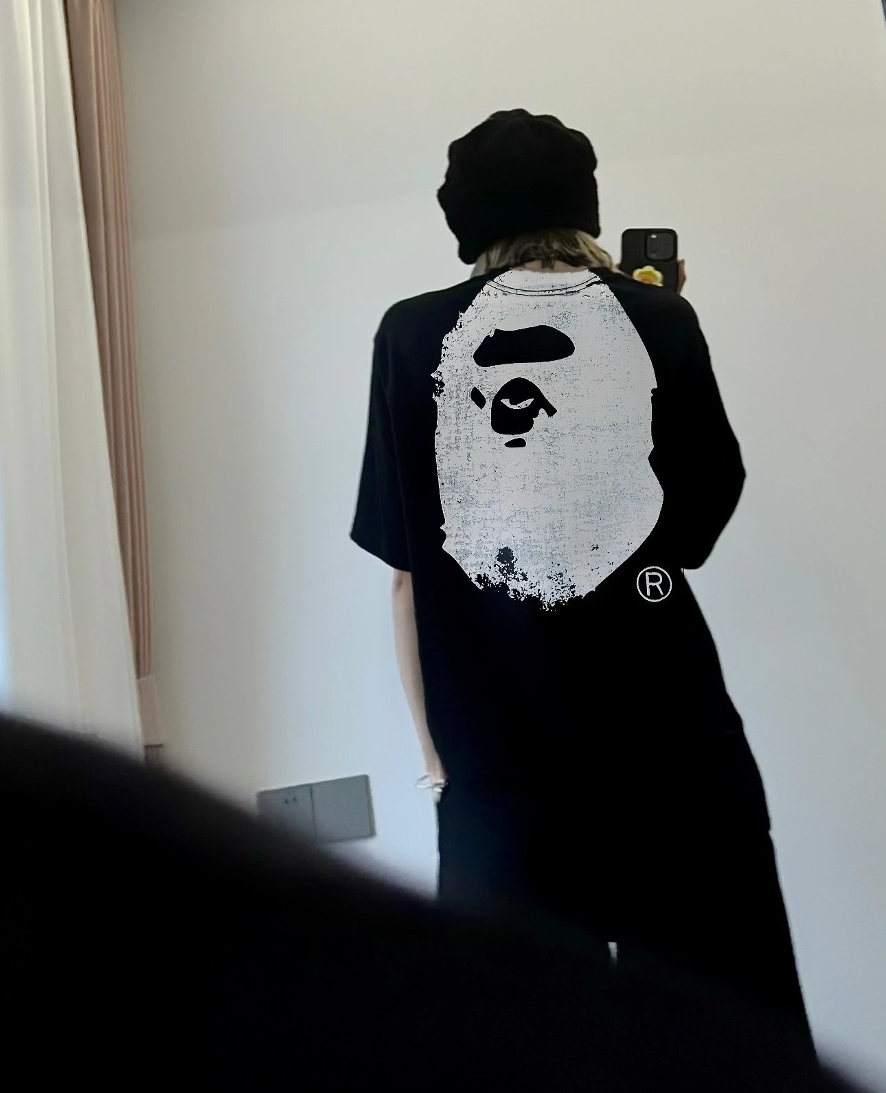 Skull Head Webbing Short Sleeve T-Shirt photo 7