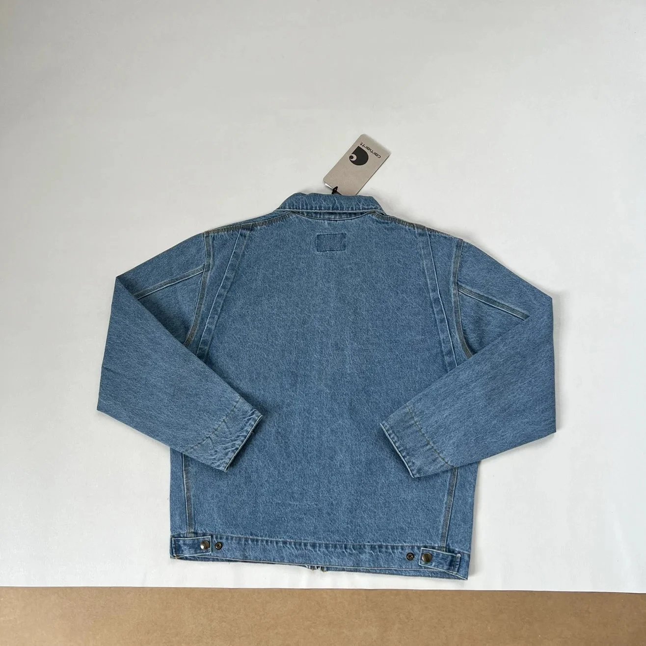 Carhartt WIP Detroit Jacket Light Wash Denim Jacket - 25