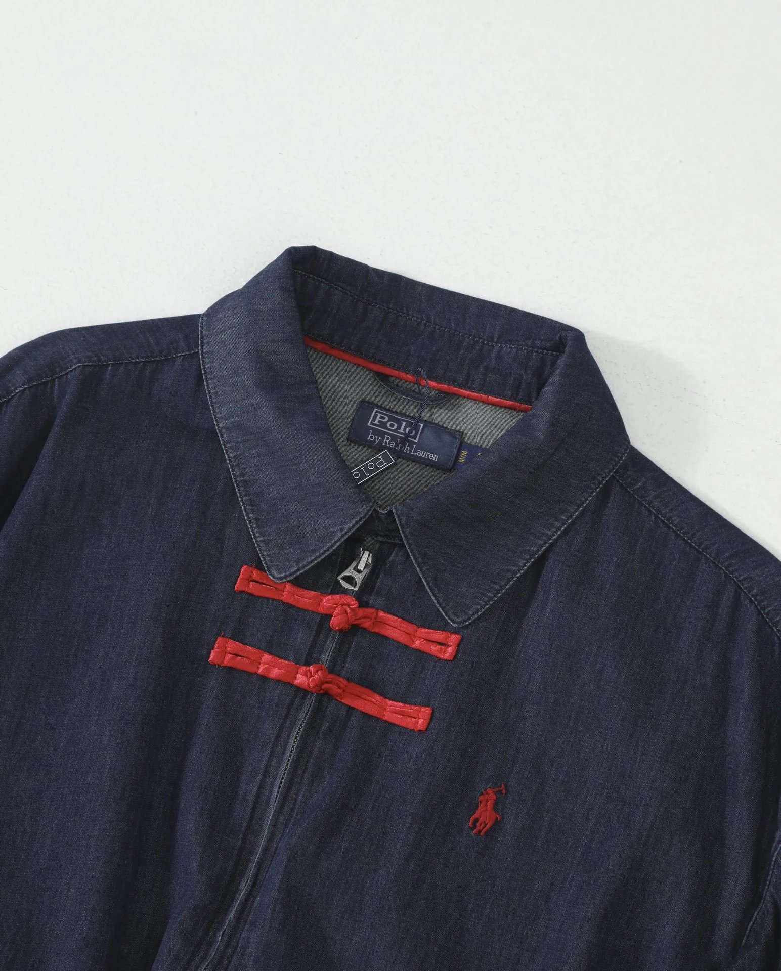 Ralph Lauren Embroidered Vintage Denim Jacket photo 3