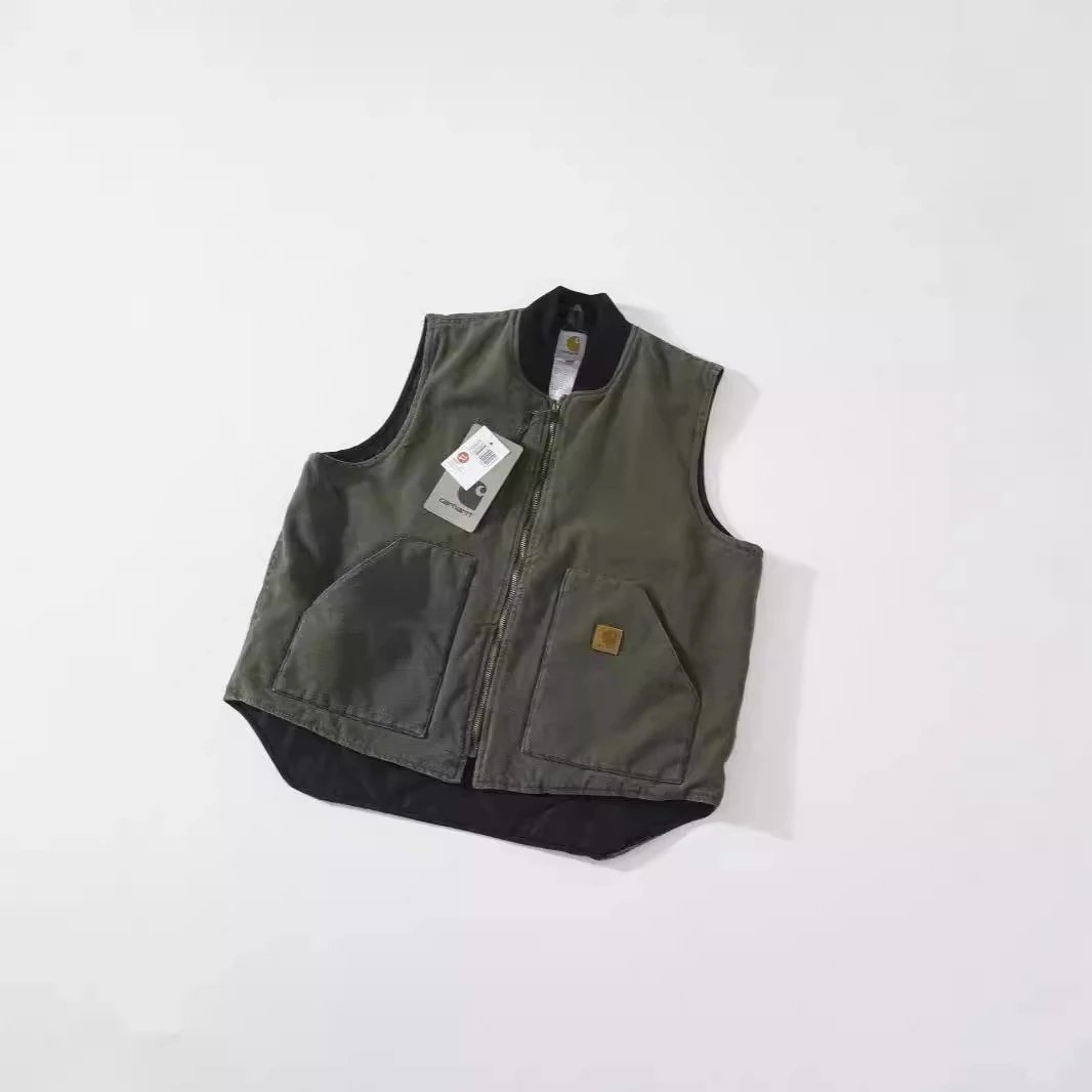 Water Washed Quilted Vest photo 4