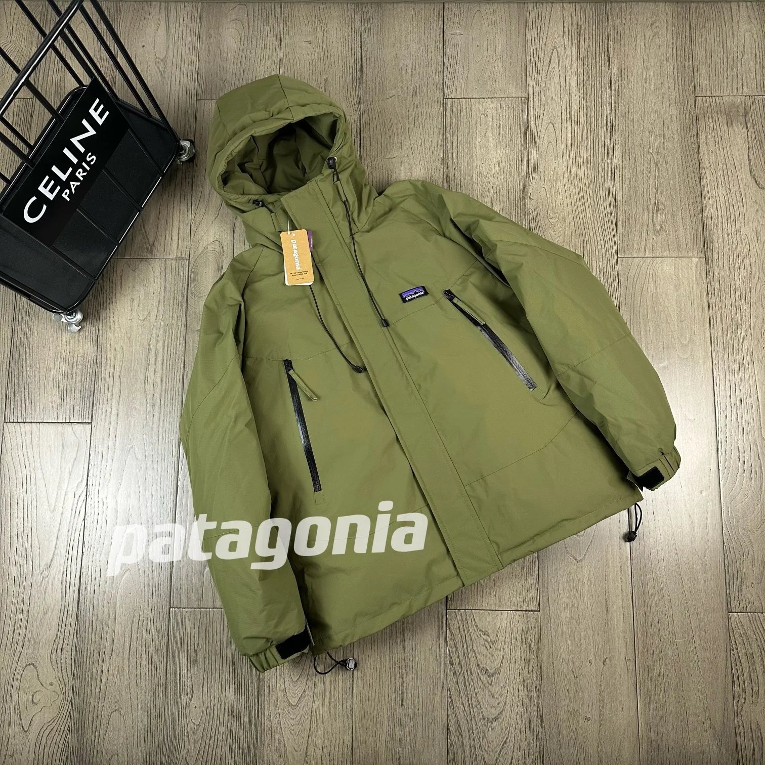 Patagonia Tres 3-in-1 Parka Army Green Outerwear - 1