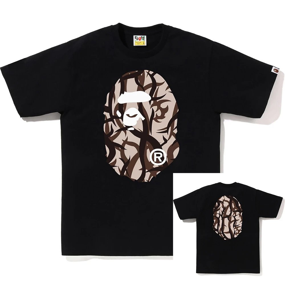 Heavy Cotton Circle Print T-Shirt photo 7