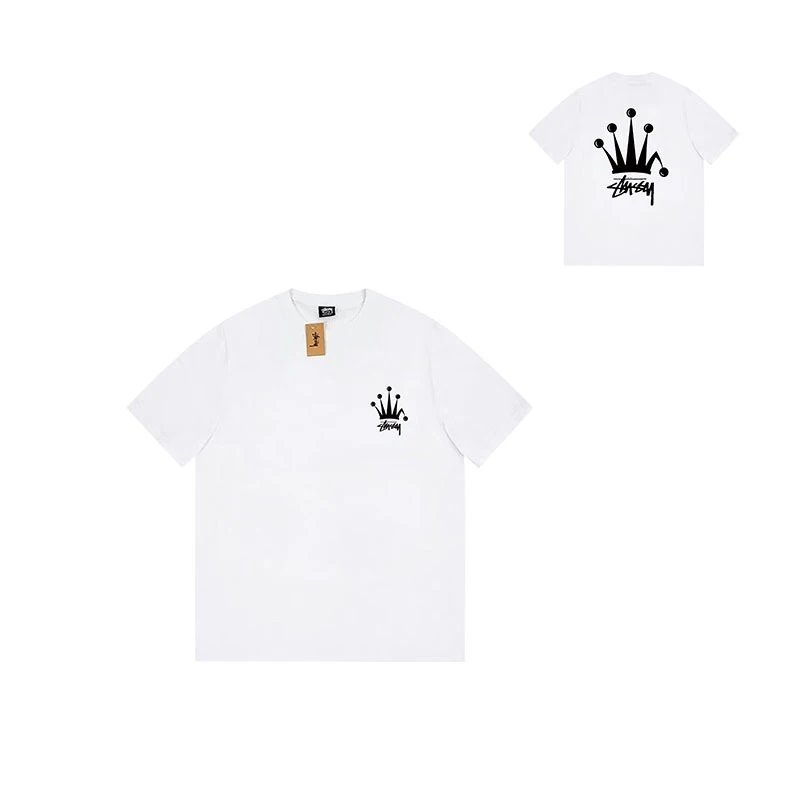 Dice Print Couple T-Shirt Cotton photo 3