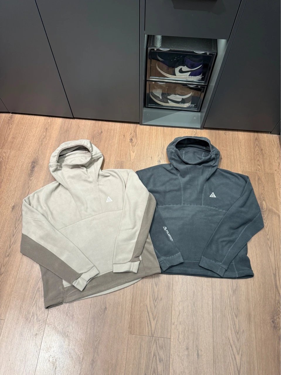 Embroidered Logo Fleece Hoodie photo 3