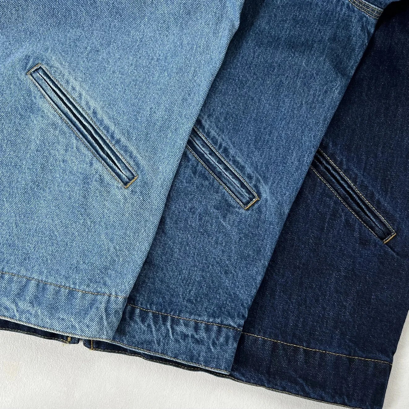 Carhartt WIP Detroit Jacket Light Wash Denim Jacket - 31