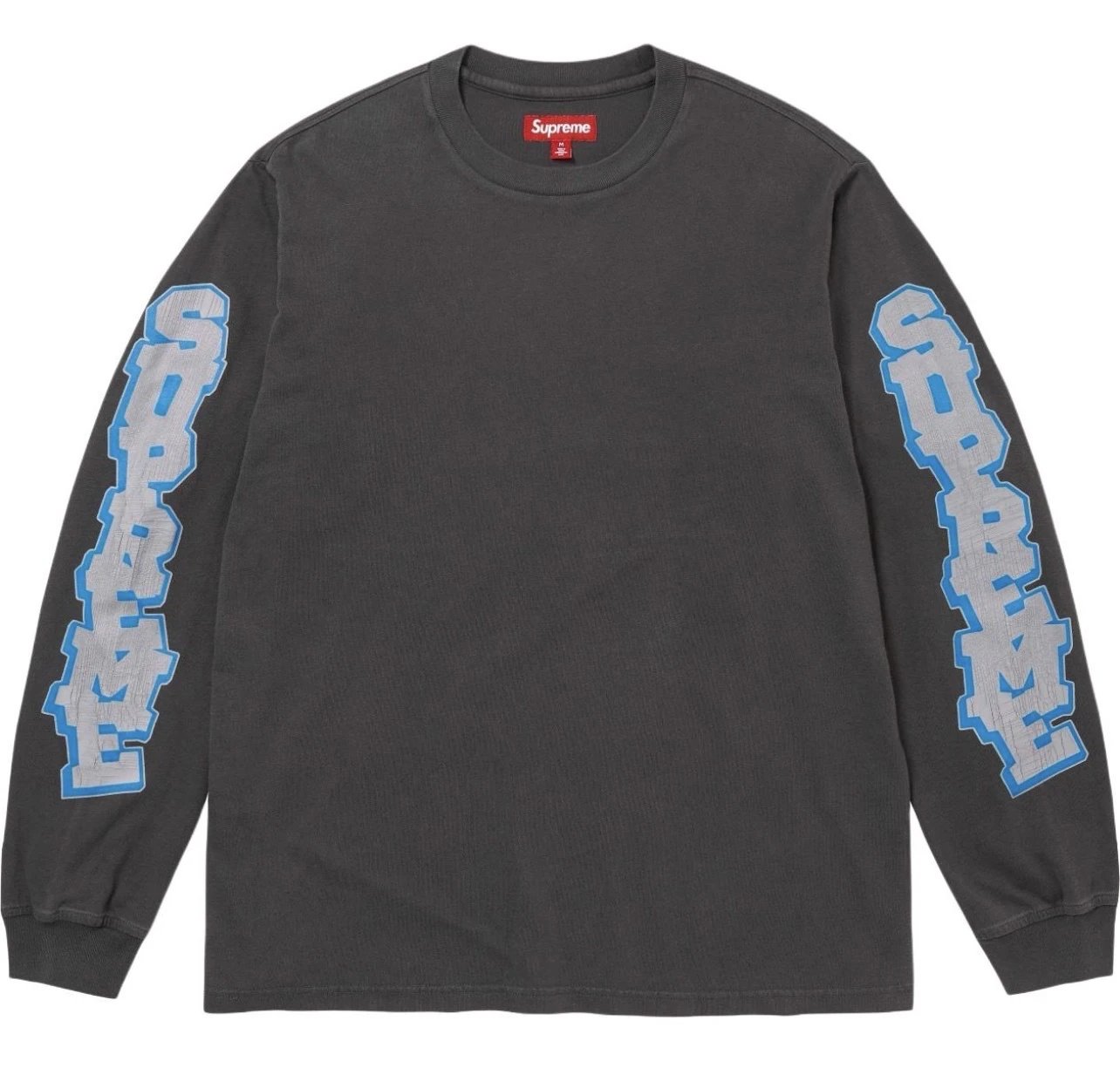 Lettered Athletic Jersey Long Sleeve T-Shirt photo 5