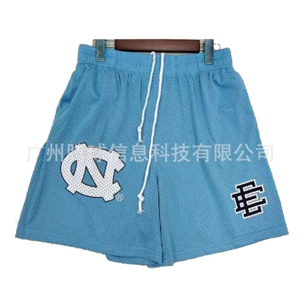 North Carolina Tar Heels Mesh Shorts Light Blue - 1