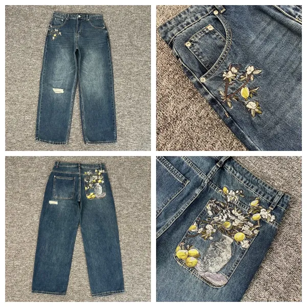 Schwarz Gallery Patchwork Distressed Jeans - 13