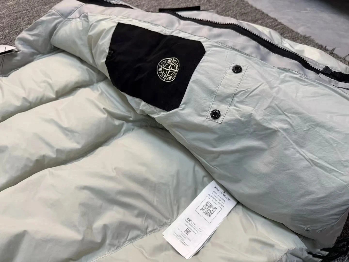 Stone Island Shadow Project Down Jacket Black - 9
