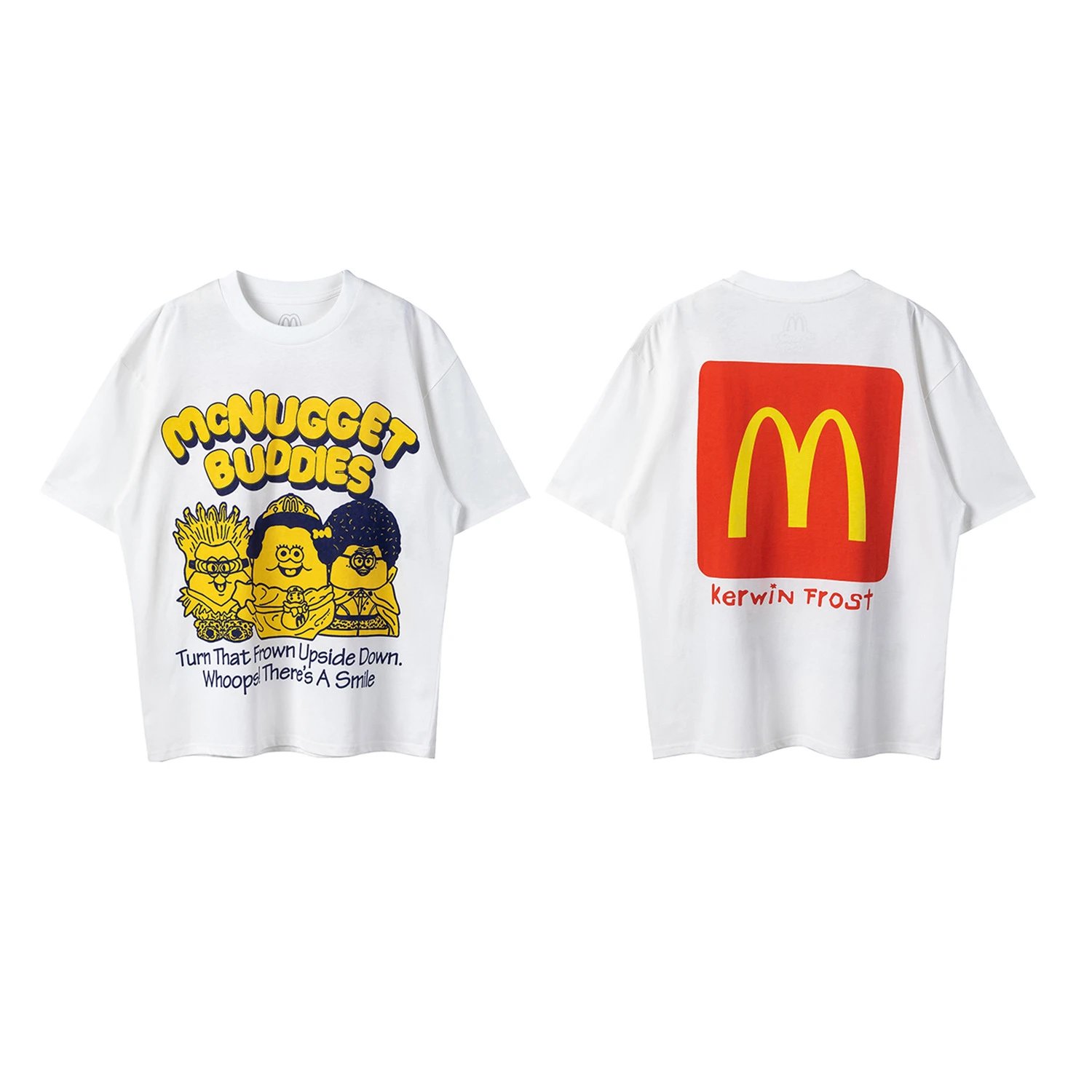 Collaborative Character Print T-Shirt photo 5