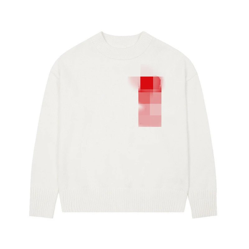 Heart Letter Jacquard Knit Sweater photo 2