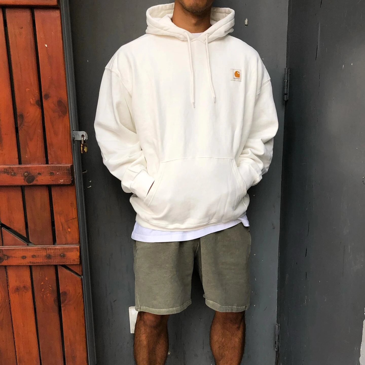 Vintage Washed Drawstring Hoodie photo 8