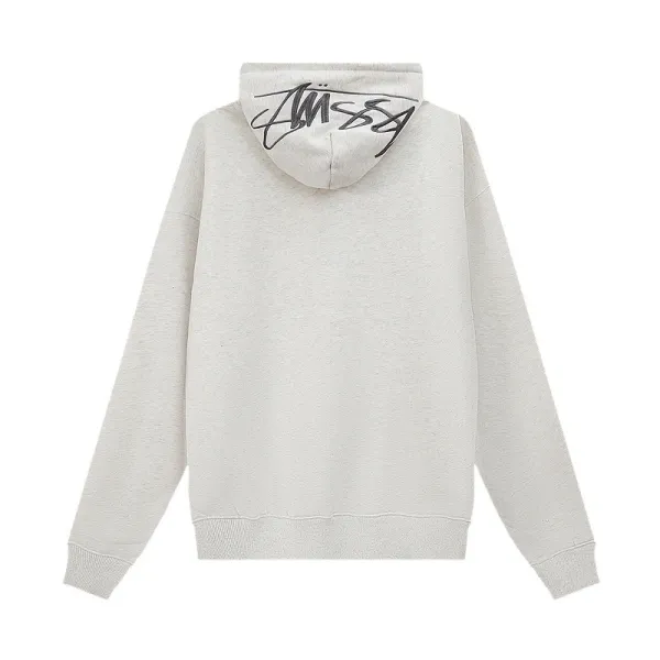 Stüssy Classic Script Hoodie Black - 7