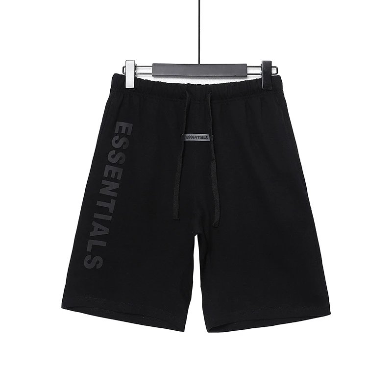3D Letter Print Casual Shorts photo 2