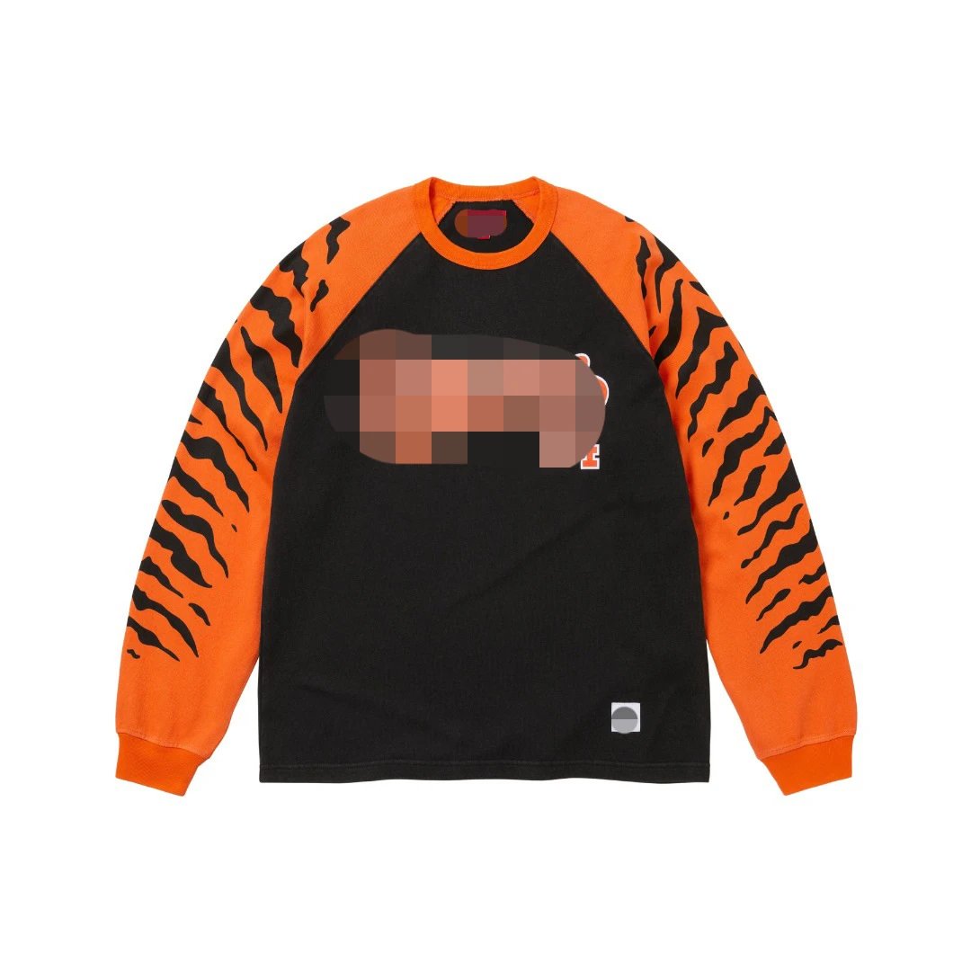 Tiger Stripe Long Sleeve T-Shirt photo 3