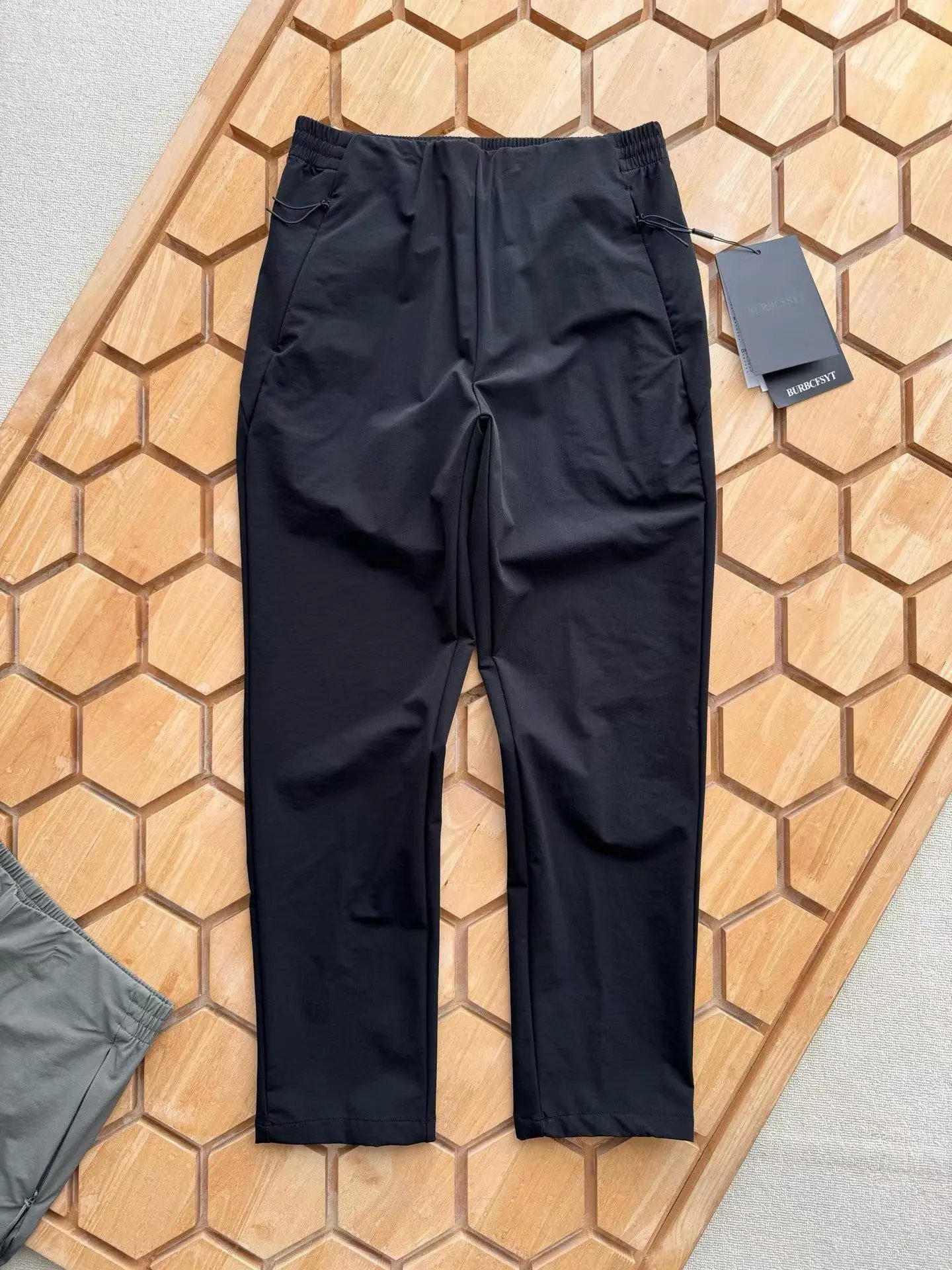 Autumn Straight Pants Relaxed Solid Color High Quality photo 2