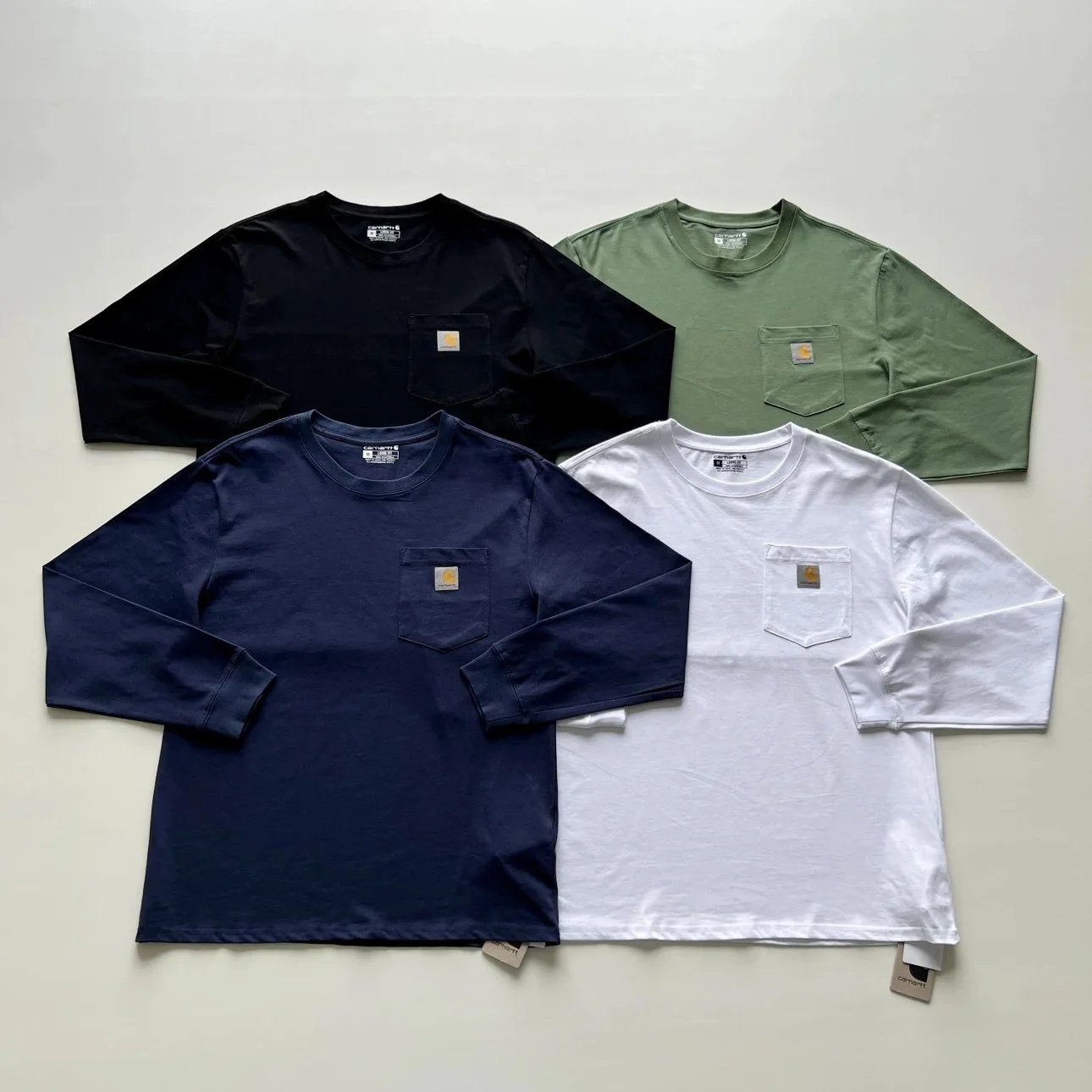 Carhartt WIP Pocket Sweatshirt Navy Blue Hoodie - 15