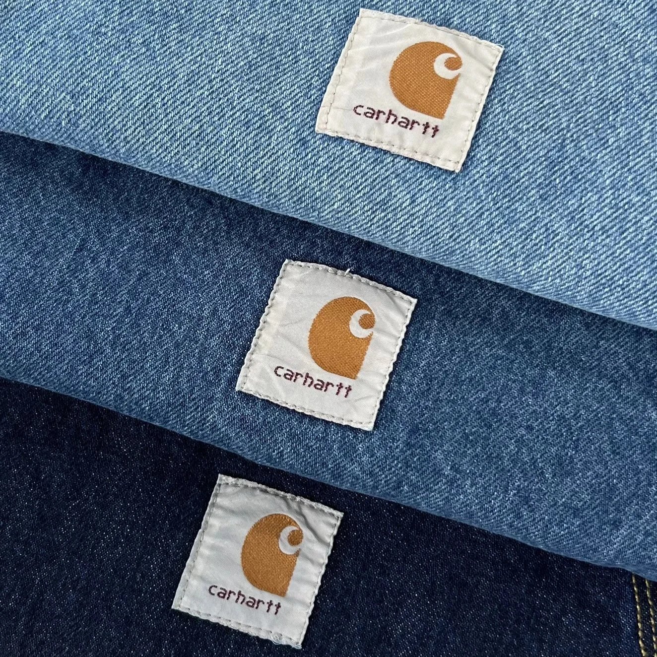 Carhartt WIP Detroit Jacket Light Wash Denim Jacket - 28
