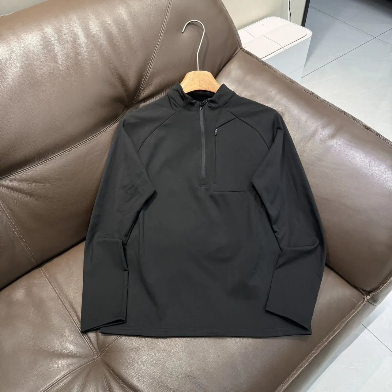 Half-Zip Patch Pocket Hoodie photo 4