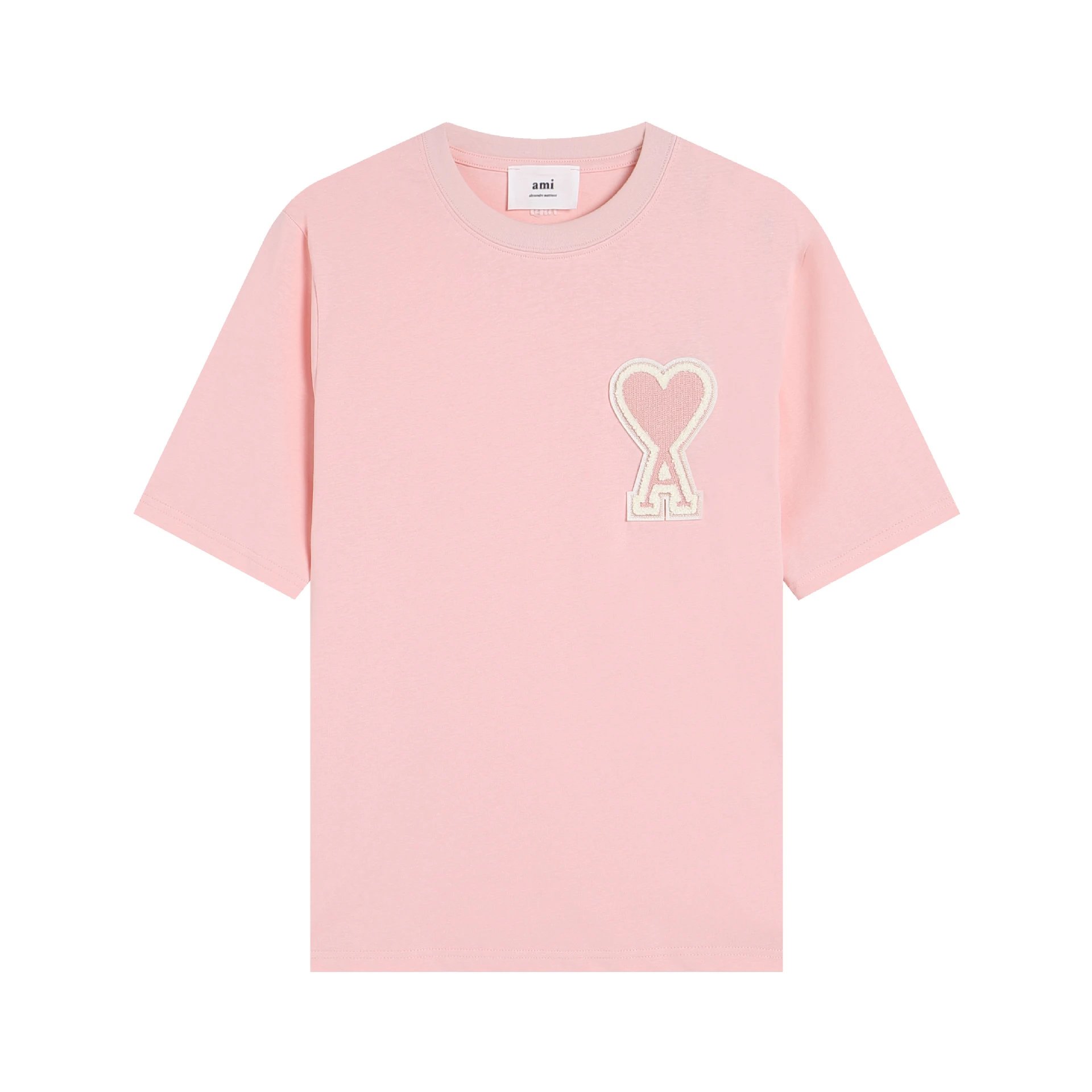Embroidered Peach Heart T-Shirt photo 4
