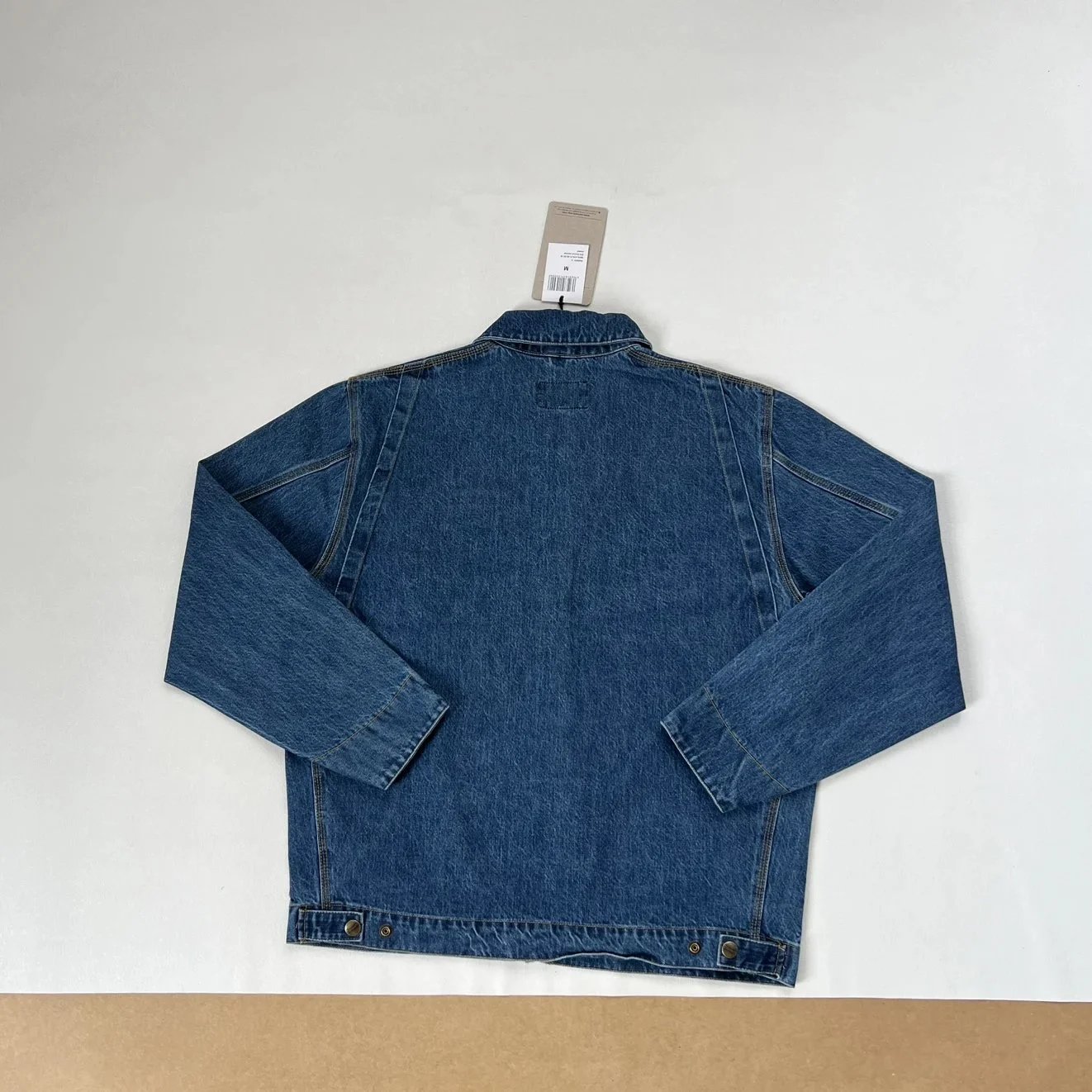Carhartt WIP Detroit Jacket Light Wash Denim Jacket - 22