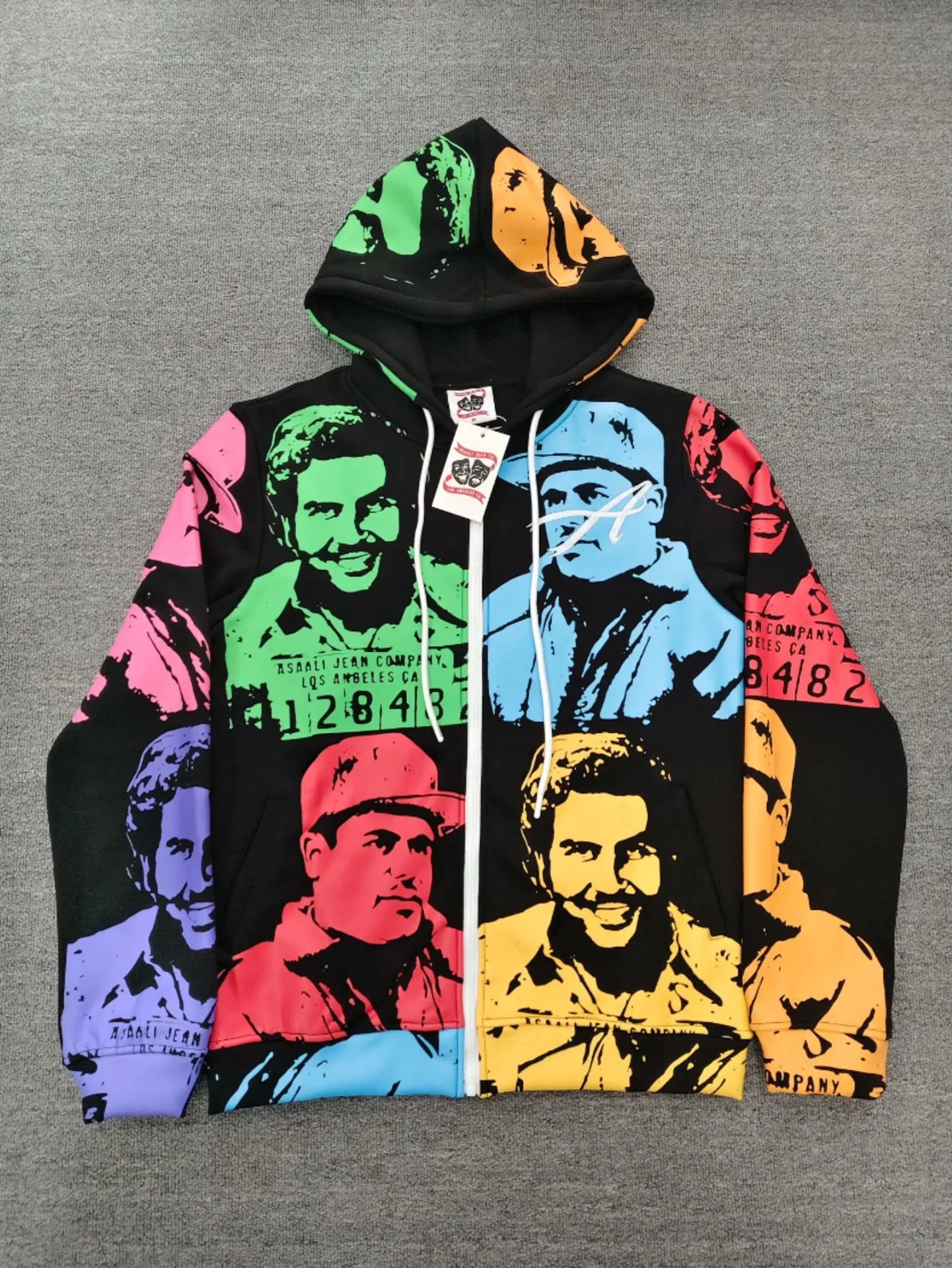 Trendy Character Zip Hoodie and Sweatpants photo 2