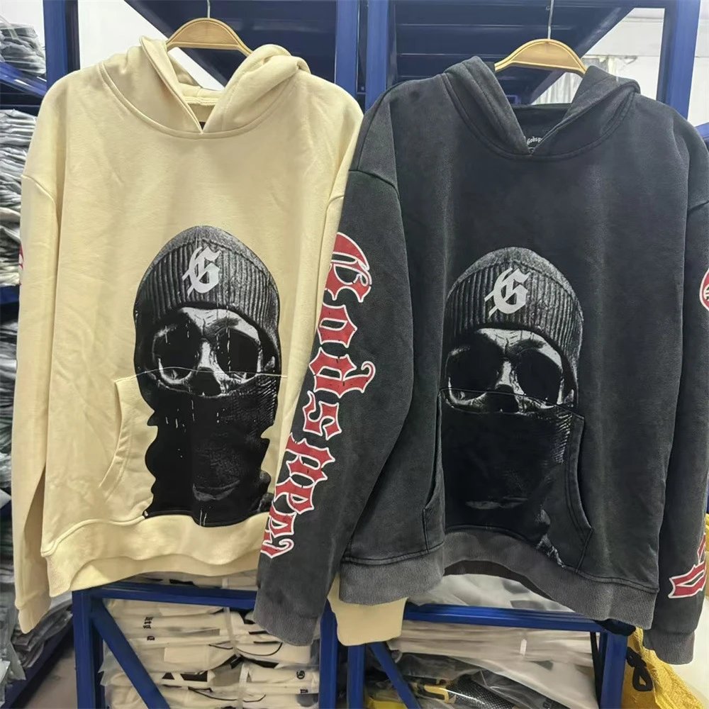 Godspeed Out Of Many, One Distressed Graphic Hoodie - 14