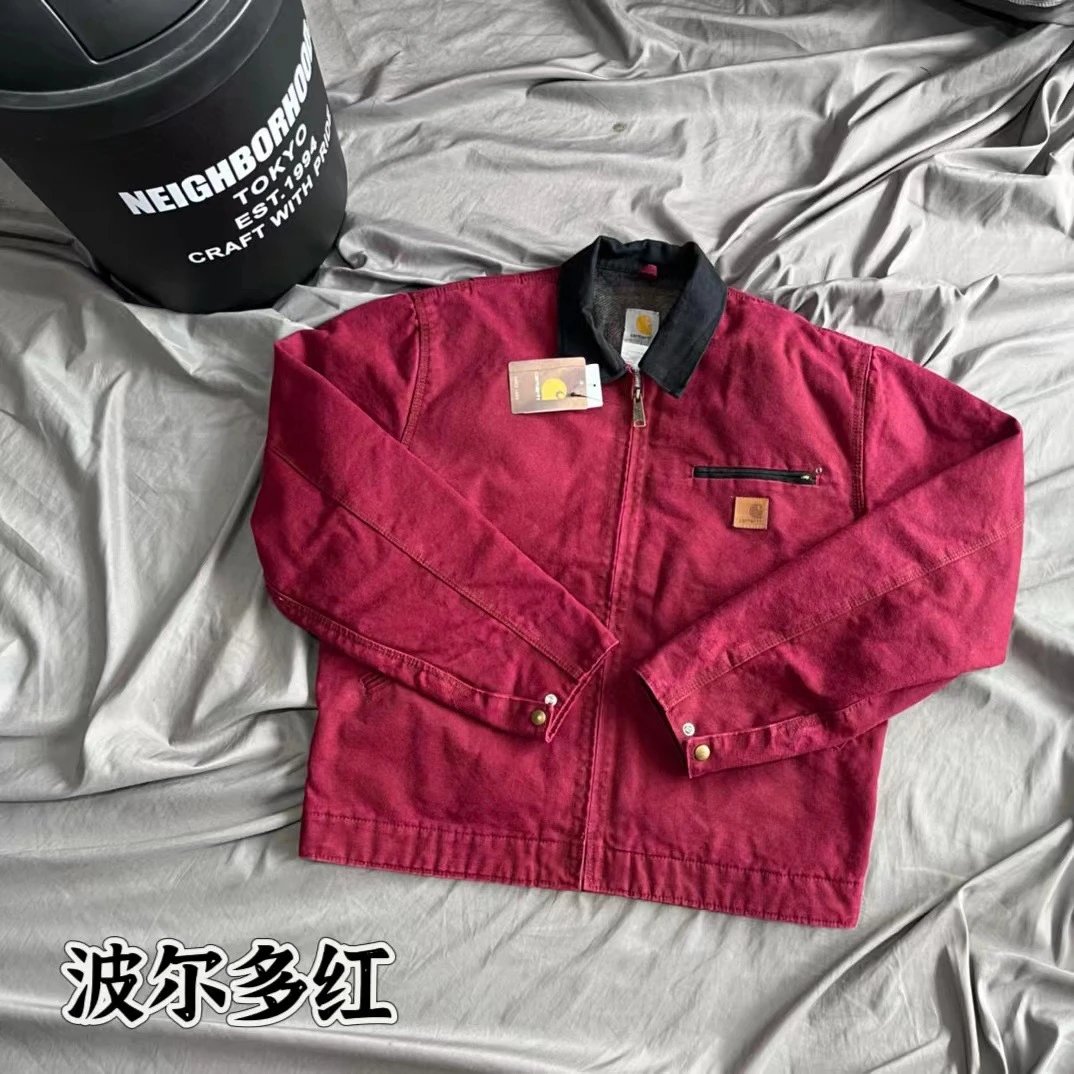 Heavy Cotton Vintage Detroit Canvas Jacket photo 2