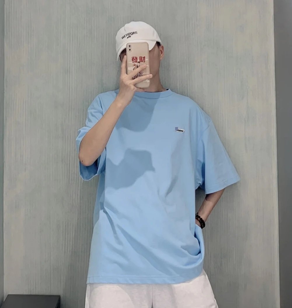 320G Casual Oversized Couple T-Shirt photo 5