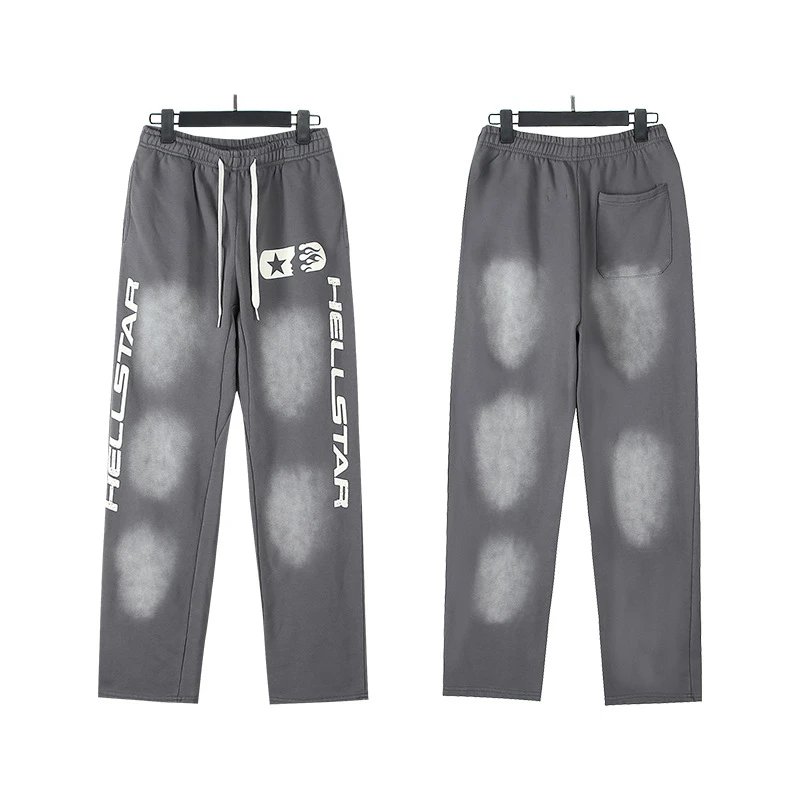 Ink Wash Distressed Hoodie and Sweatpants Set photo 3