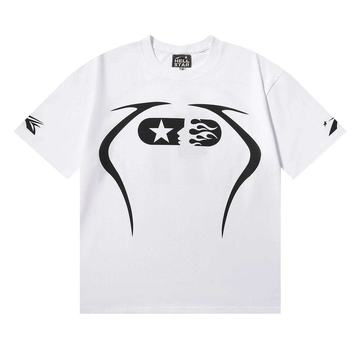 Cracked Print T-Shirt photo 2