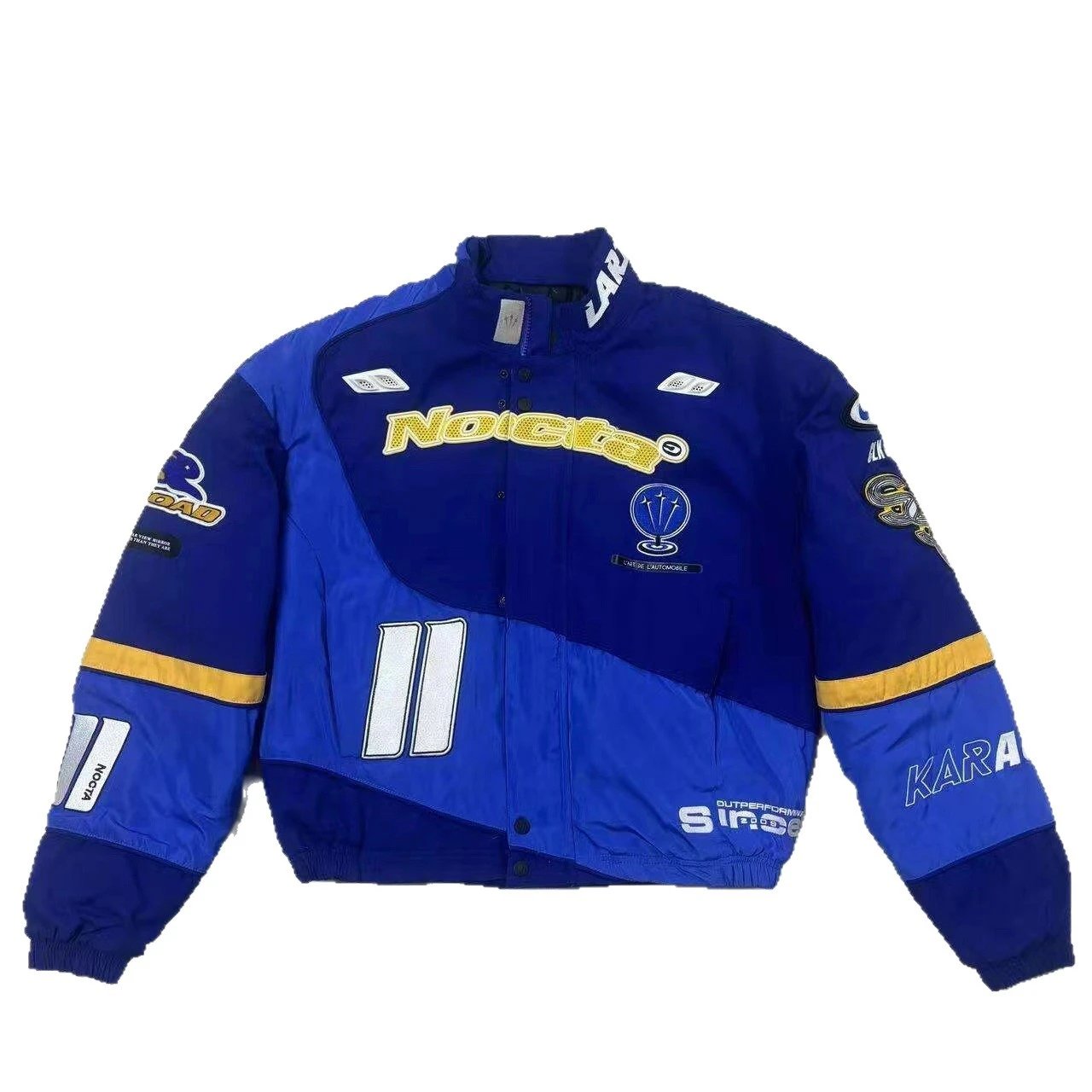 Embroidered Baseball Quilted Jacket photo 2