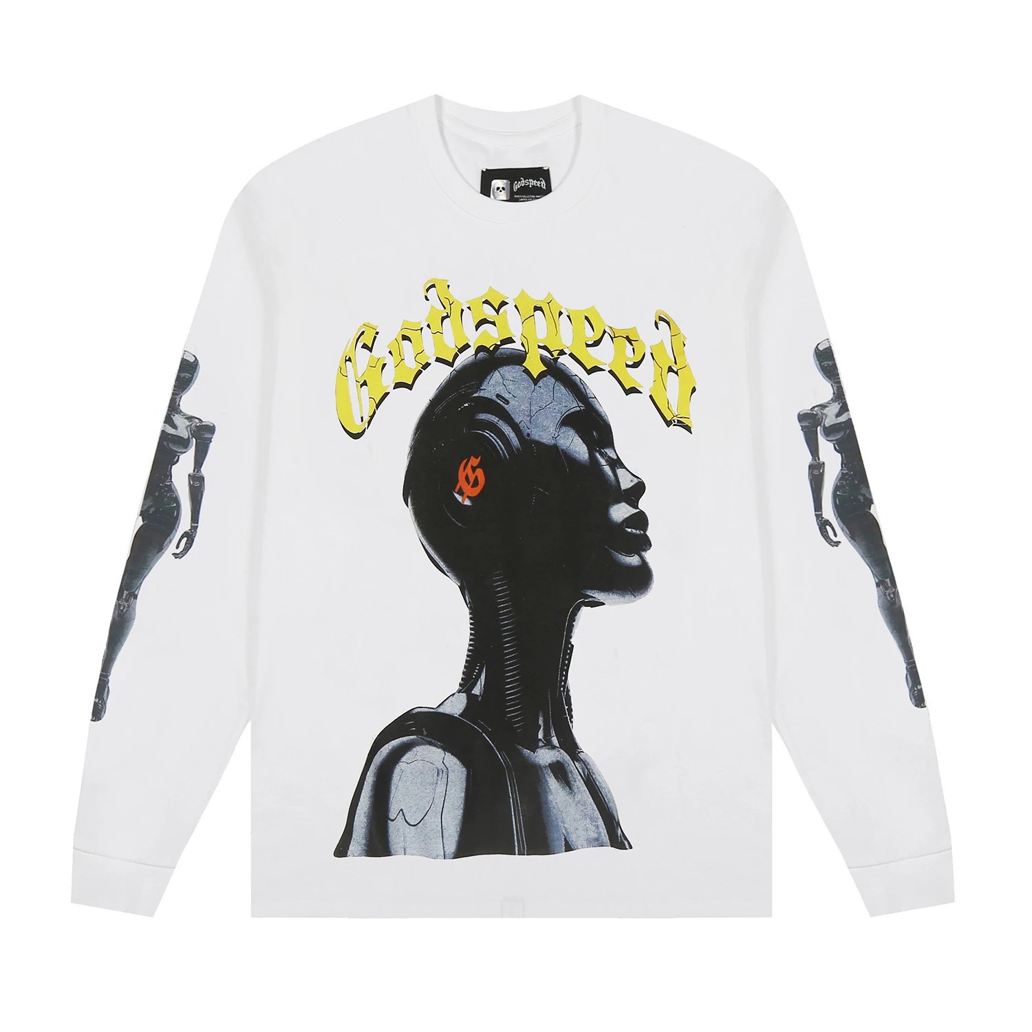 Skull Print Vintage Washed T-Shirt photo 5